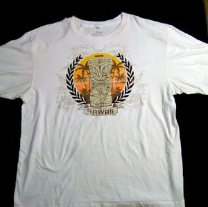 Vintage Hawaiian Speedo T Shirt Mens XXL
